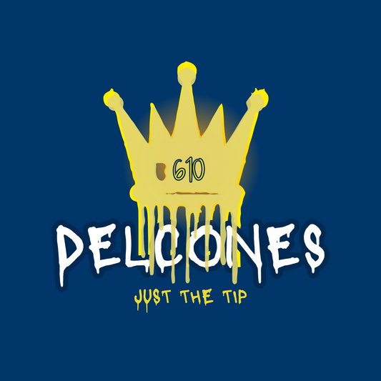 Delcones 610 Gold Crown Navy T-Shirt