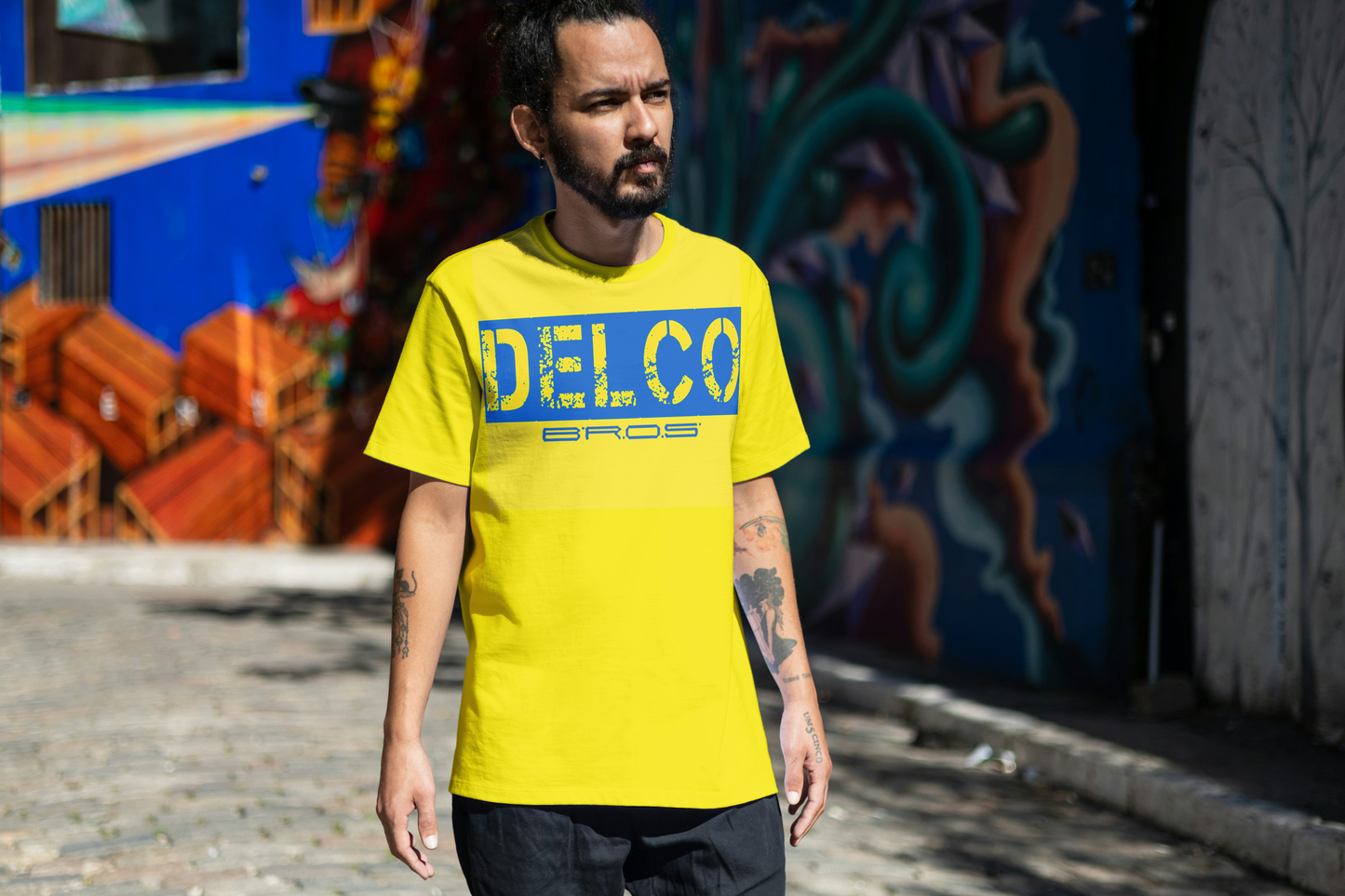 Delco Brothers Special Edition Canary Yellow T-Shirt