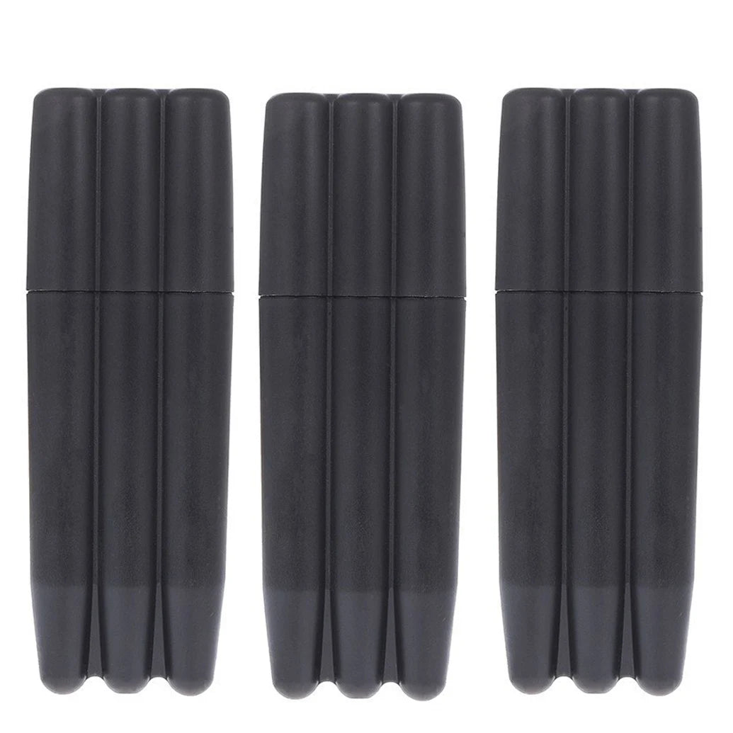 3 Pack - King Size Pre-Roll Cone Holder Case - Black