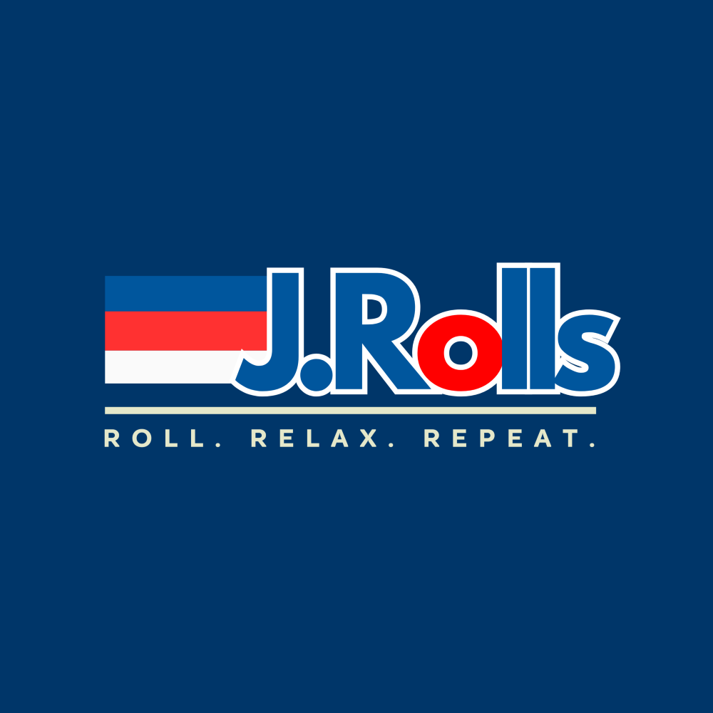 Roll Relax Repeat Navy T-Shirt