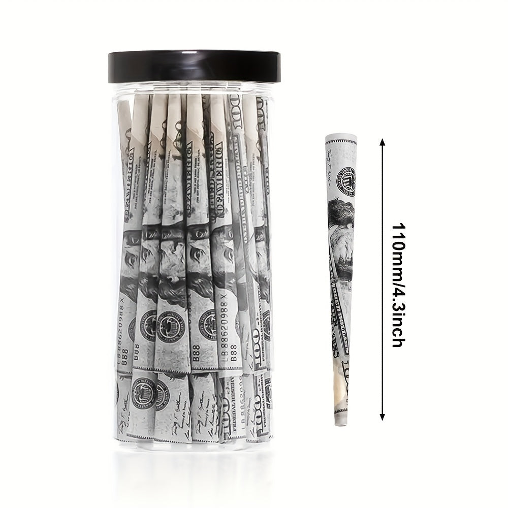 50 Pack - King Size Pre-Rolled Cones With Tips