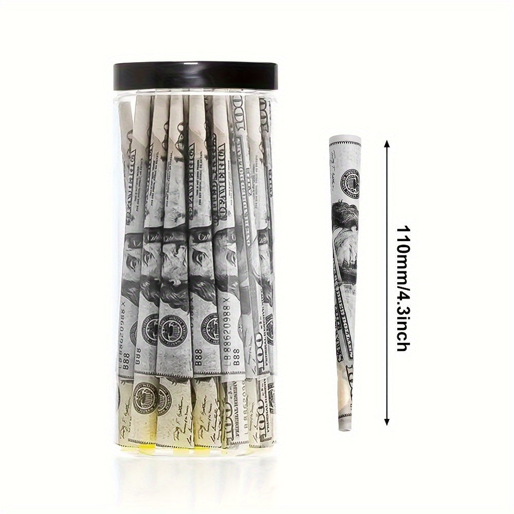 50 Pack - King Size Pre-Rolled Cones With Tips