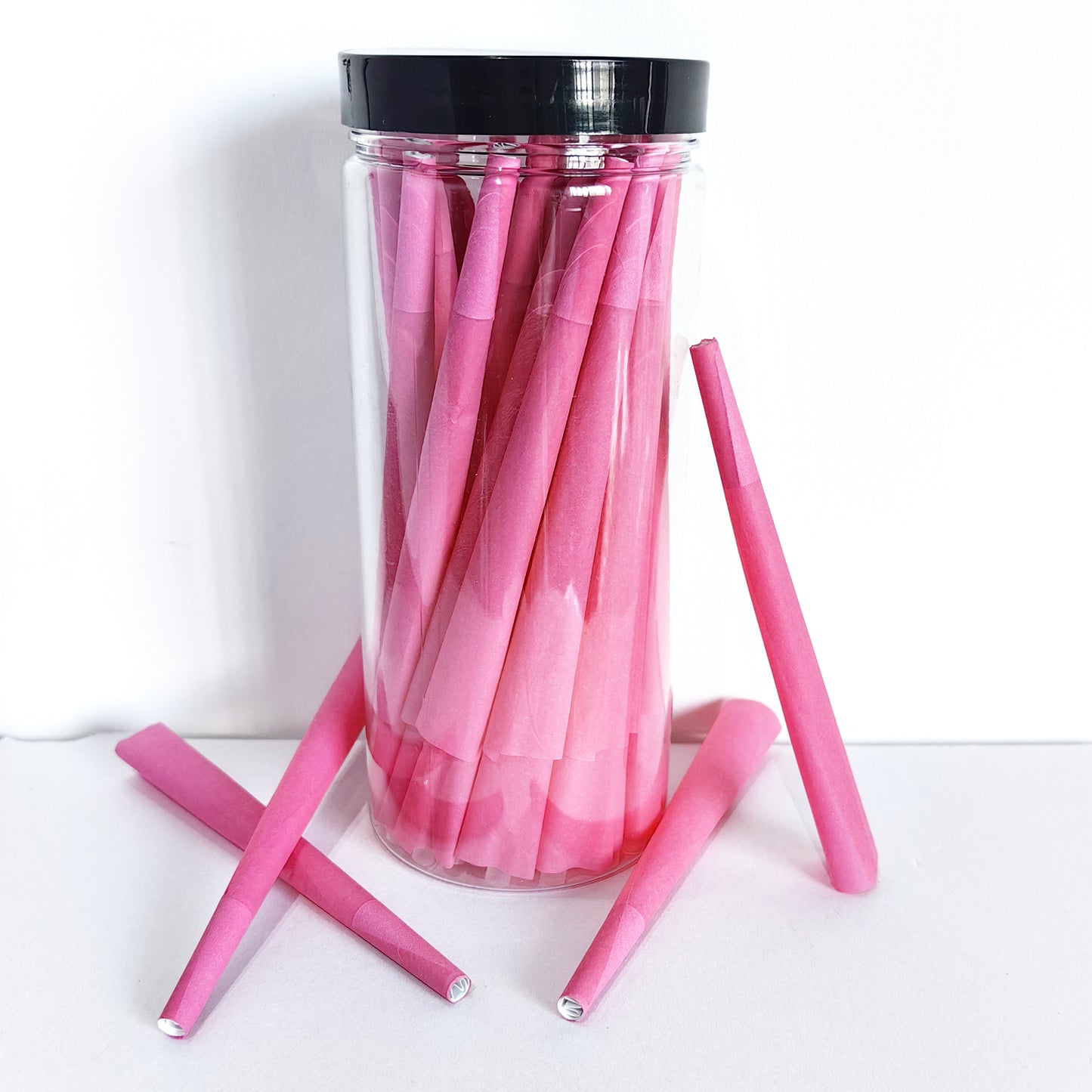 50 Pack Pink Pre-Rolled Cone