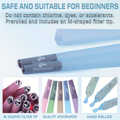 50 Pack Pre-Rolled Tapered Paper Cones