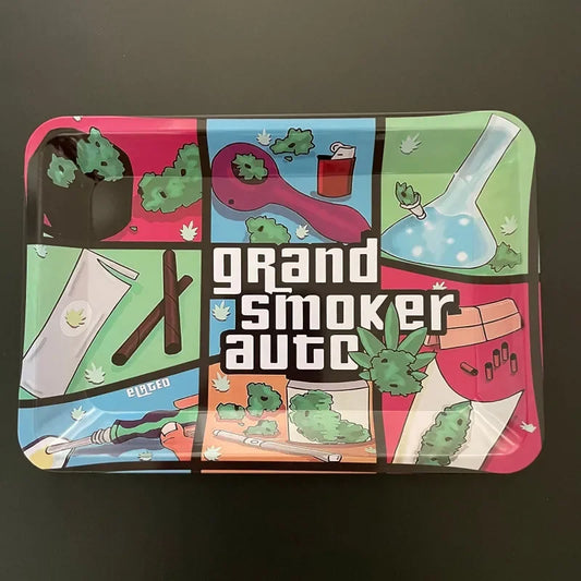 Metal Rolling Trays Smoking Accessories