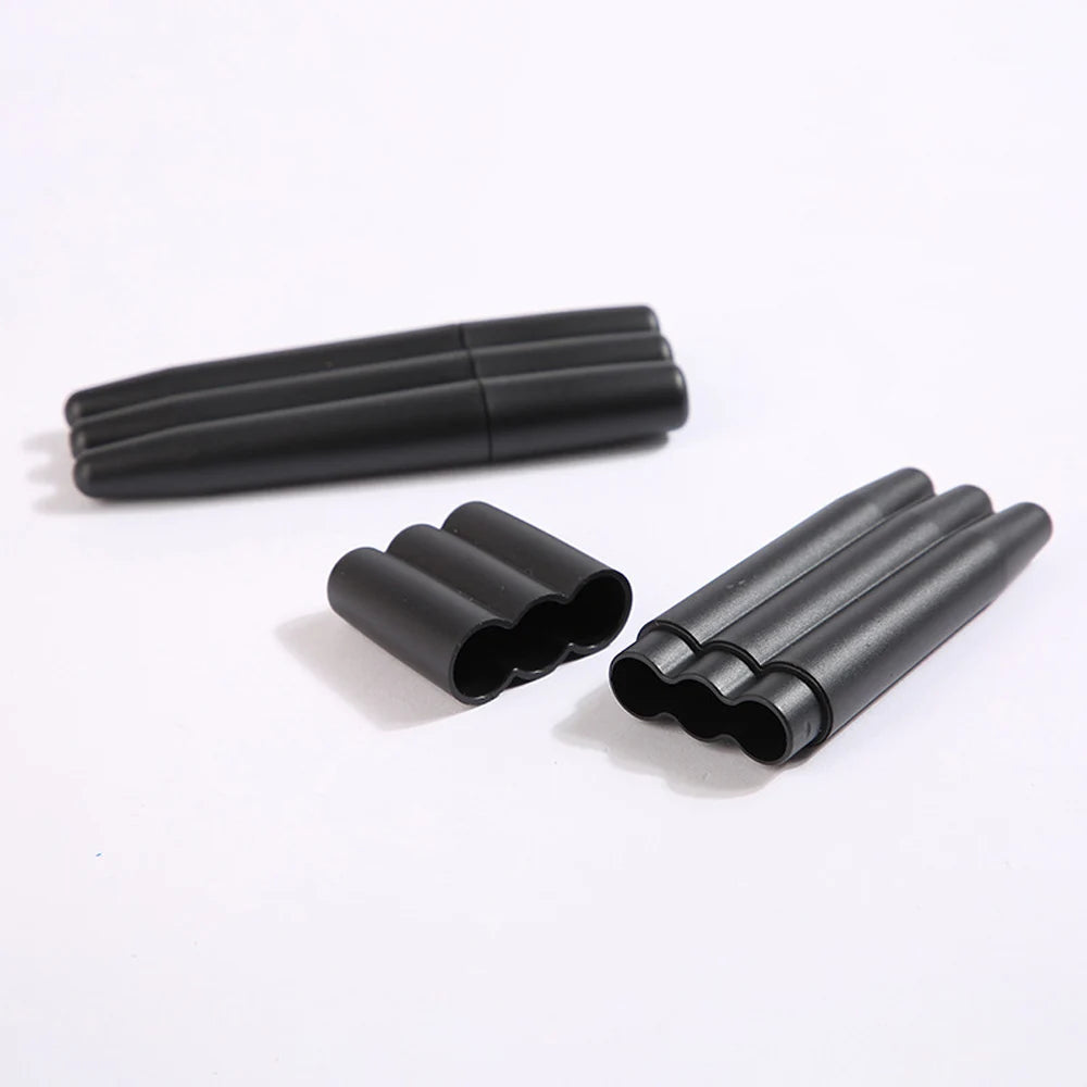 3 Pack - King Size Pre-Roll Cone Holder Case - Black