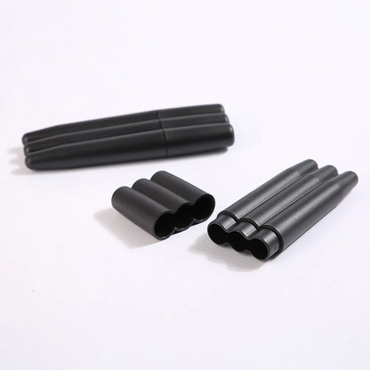 3 Pack - King Size Pre-Roll Cone Holder Case - Black