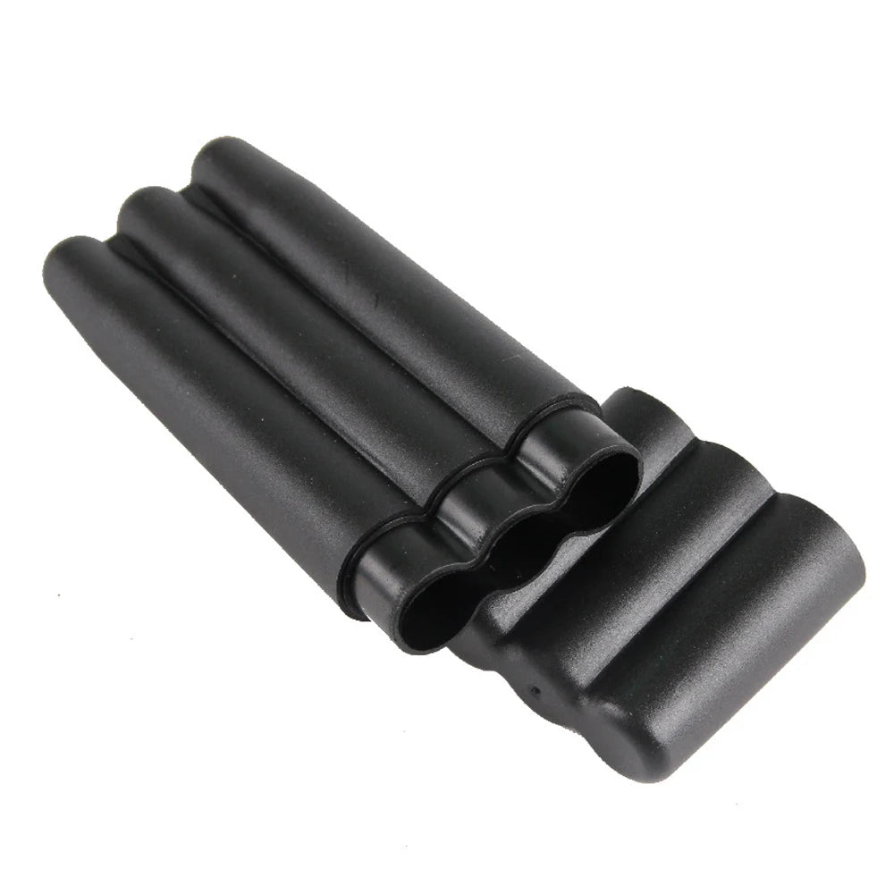 3 Pack - King Size Pre-Roll Cone Holder Case - Black