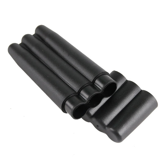 3 Pack - King Size Pre-Roll Cone Holder Case - Black