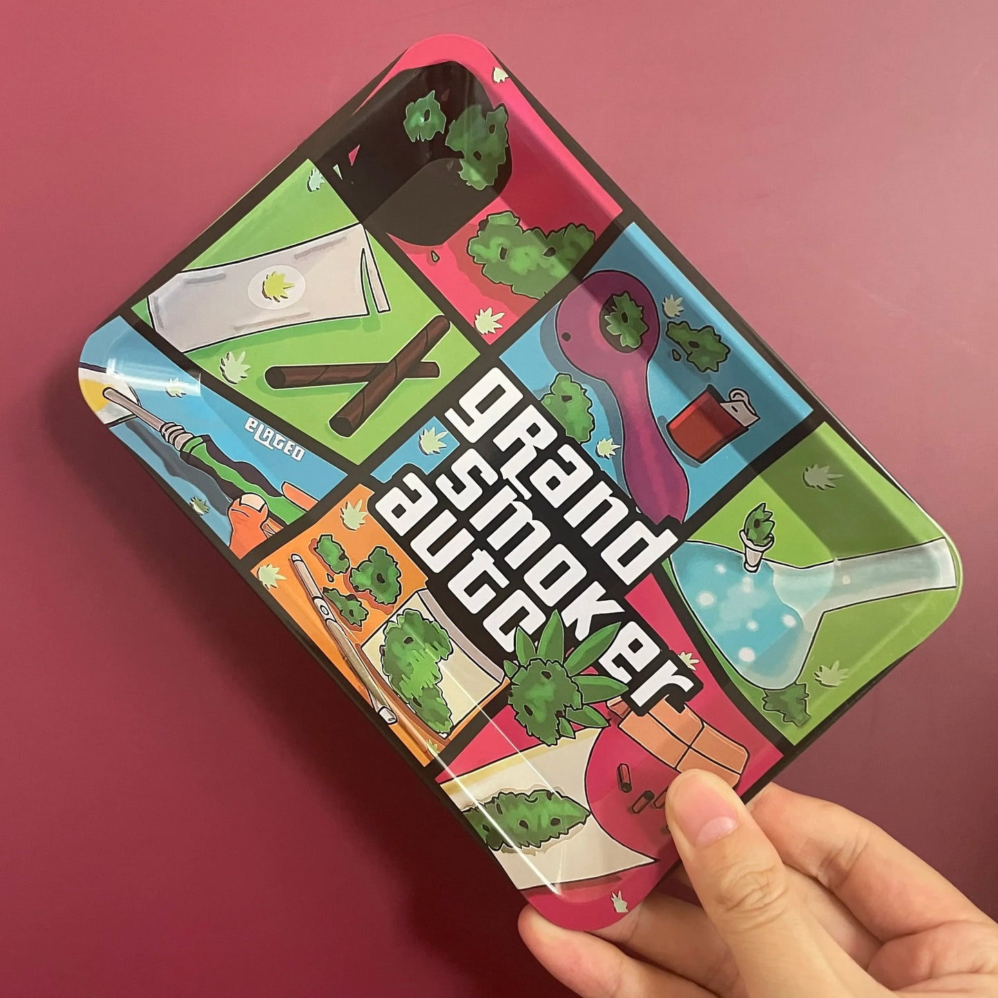 Metal Rolling Trays Smoking Accessories