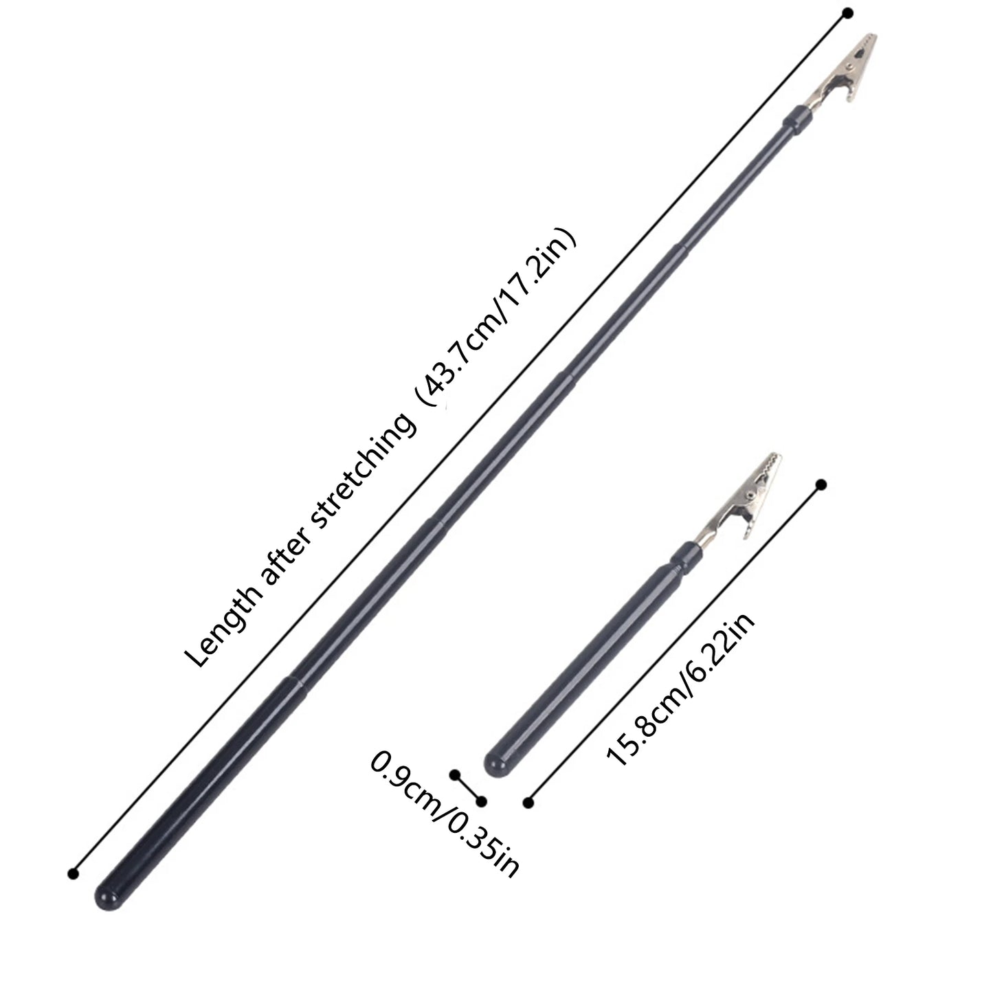 Adjustable Pre-Roll Roach Clip