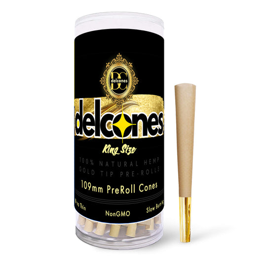 Natural Hemp 109mm Pre-Rolled Cones