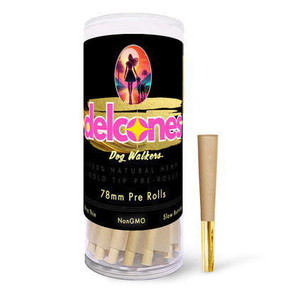 Natural Hemp 78mm Pre-Rolled Cones