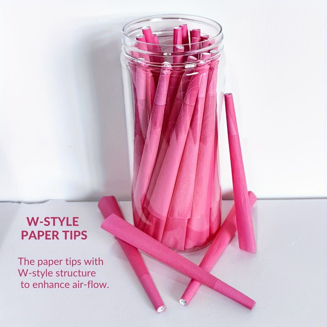 50 Pack Pink Pre-Rolled Cone