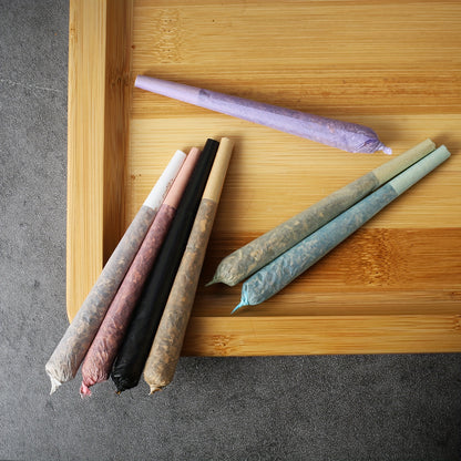 50 Pack Premium Black Cones Rolling Papers